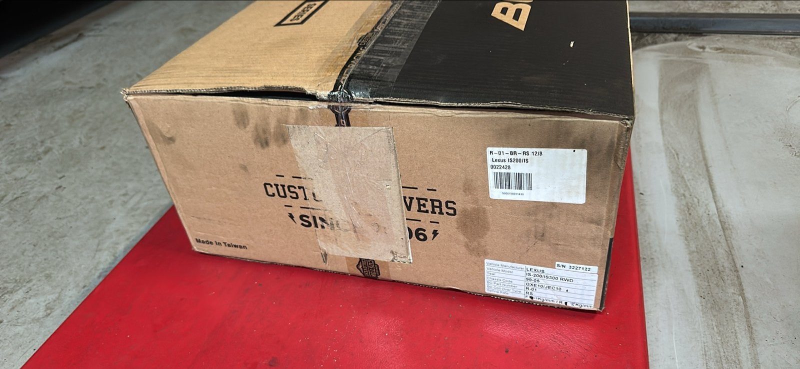 Lexus is200 BC Racing Coilovers - Nieuw in doos, Ophalen of Verzenden, Nieuw, Universele onderdelen