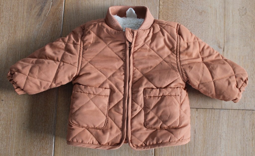 Winterjas van Hema 62, Meisje, Ophalen of Verzenden, Zo goed als nieuw, Jasje