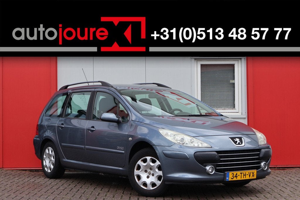 Peugeot 307 Break 1.6-16V Oxygo | Nieuwe APK | Climate | Tre, Stof, Gebruikt, Zwart, 4 cilinders
