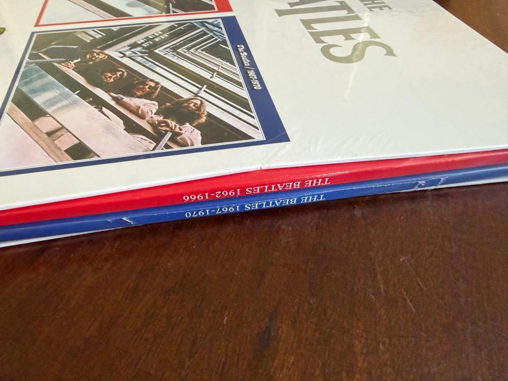 The Beatles 1962-1966 & 1967-1970 Speciale Uitgave Rood & Bl, Boxset, Ophalen of Verzenden, Nieuw in verpakking, 12 inch