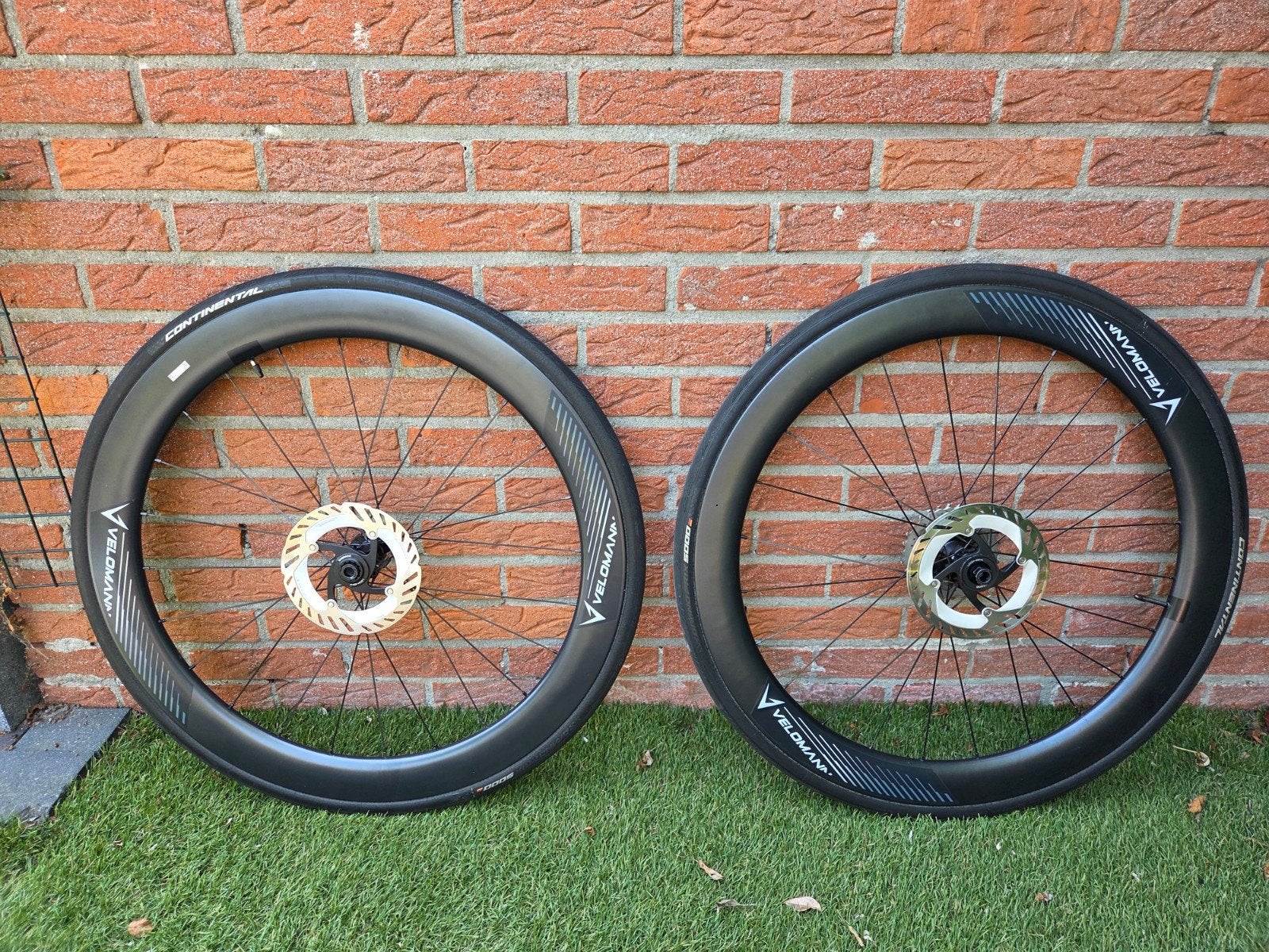 Carbon wielset 55mm hoog Velomann/Vision SC 55, Fietsen en Brommers, Carbon, Meer dan 20 versnellingen, 53 tot 57 cm, Ophalen
