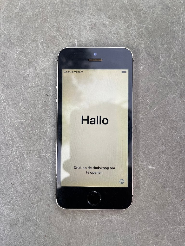 iPhone SE (2016) 16 GB Zilver (A1723), Telecommunicatie, Ophalen, 16 GB, IPhone SE (2016), Zo goed als nieuw