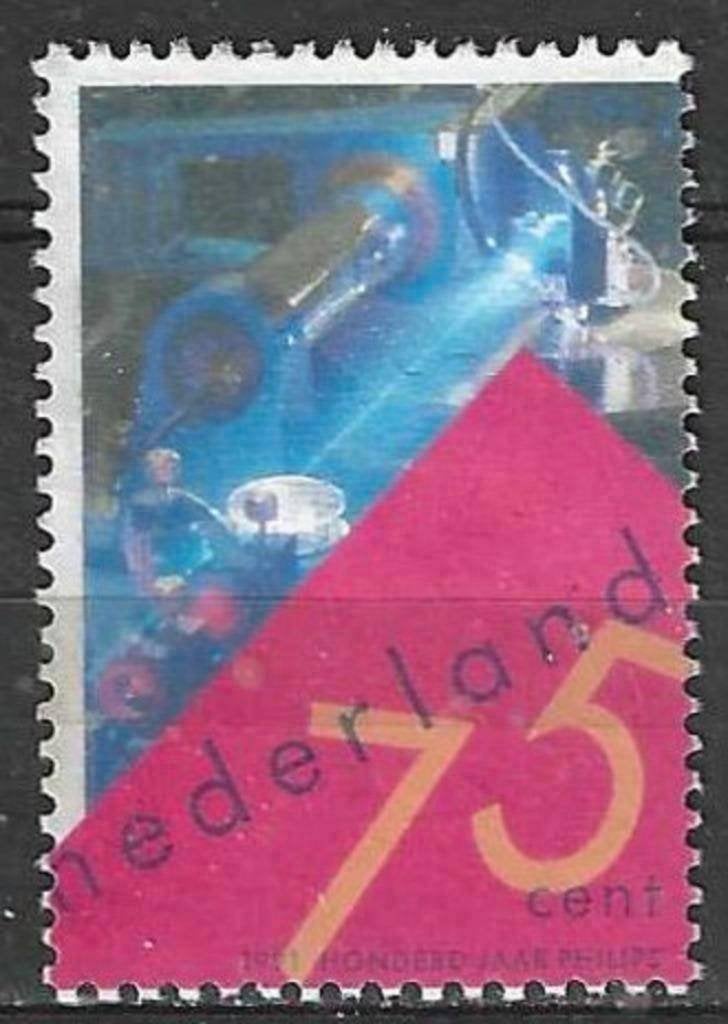 Nederland 1991 - Yvert 1378 - Stichting van Philips (ST), Postzegels en Munten, Postzegels | Nederland, Verzenden, Gestempeld