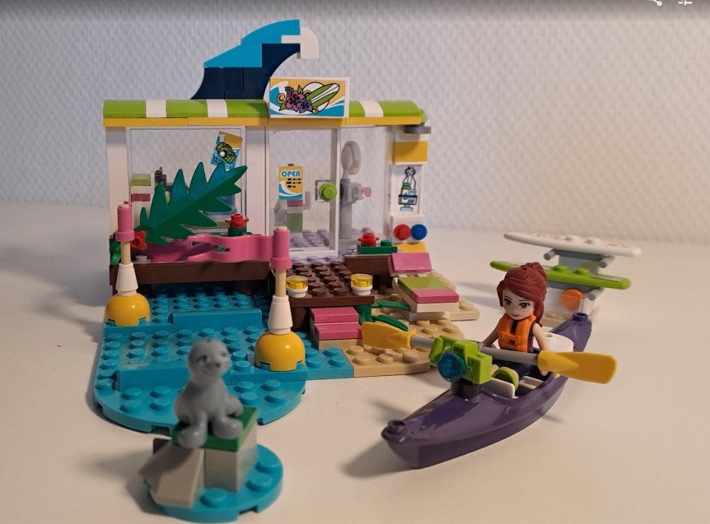 LEGO Friends 41315 surfshop, Lego, Compleet, Friends, Ophalen of Verzenden