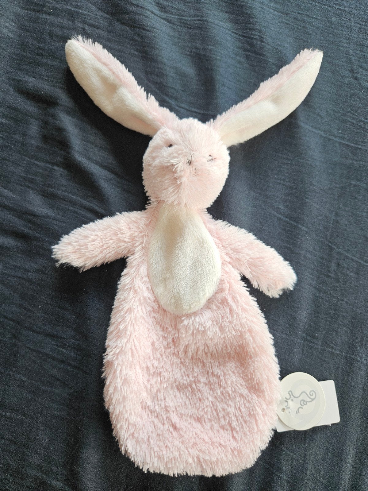 Knuffeldoekje Knuffel konijn roze NIEUW, Ophalen of Verzenden, Nieuw, Konijn