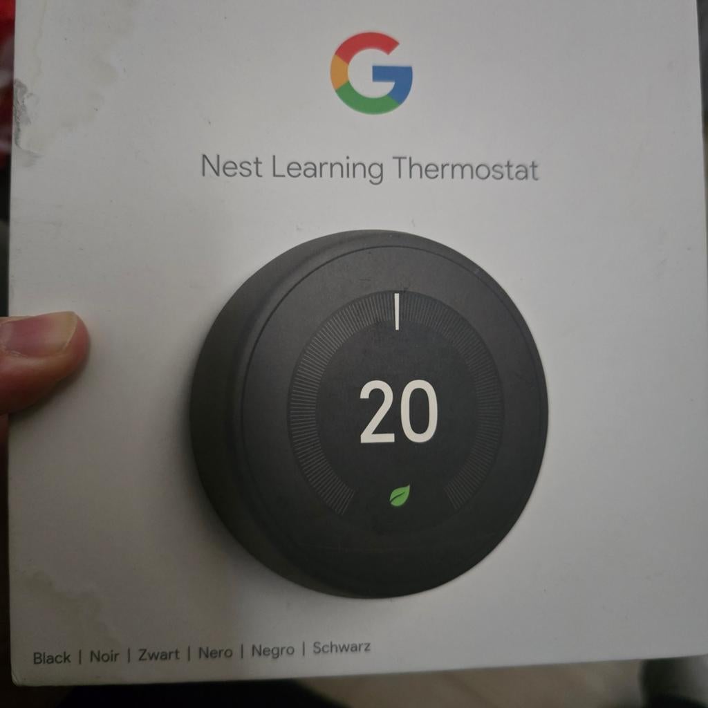 Nest Learning thermostaat Zo goed als nieuw, Ophalen of Verzenden, Slimme thermostaat, Zo goed als nieuw