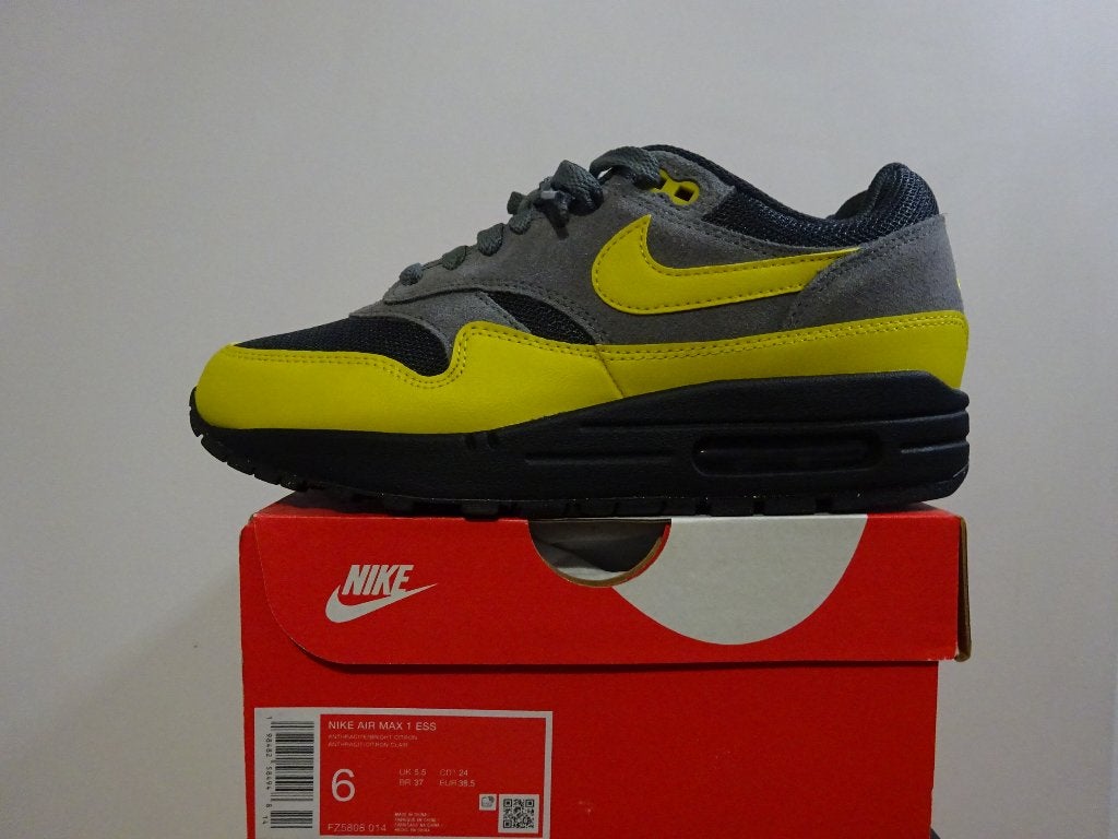 Nike Air Max 1 Batman Maat 38.5, Zwart, Nike, Nieuw, Ophalen of Verzenden