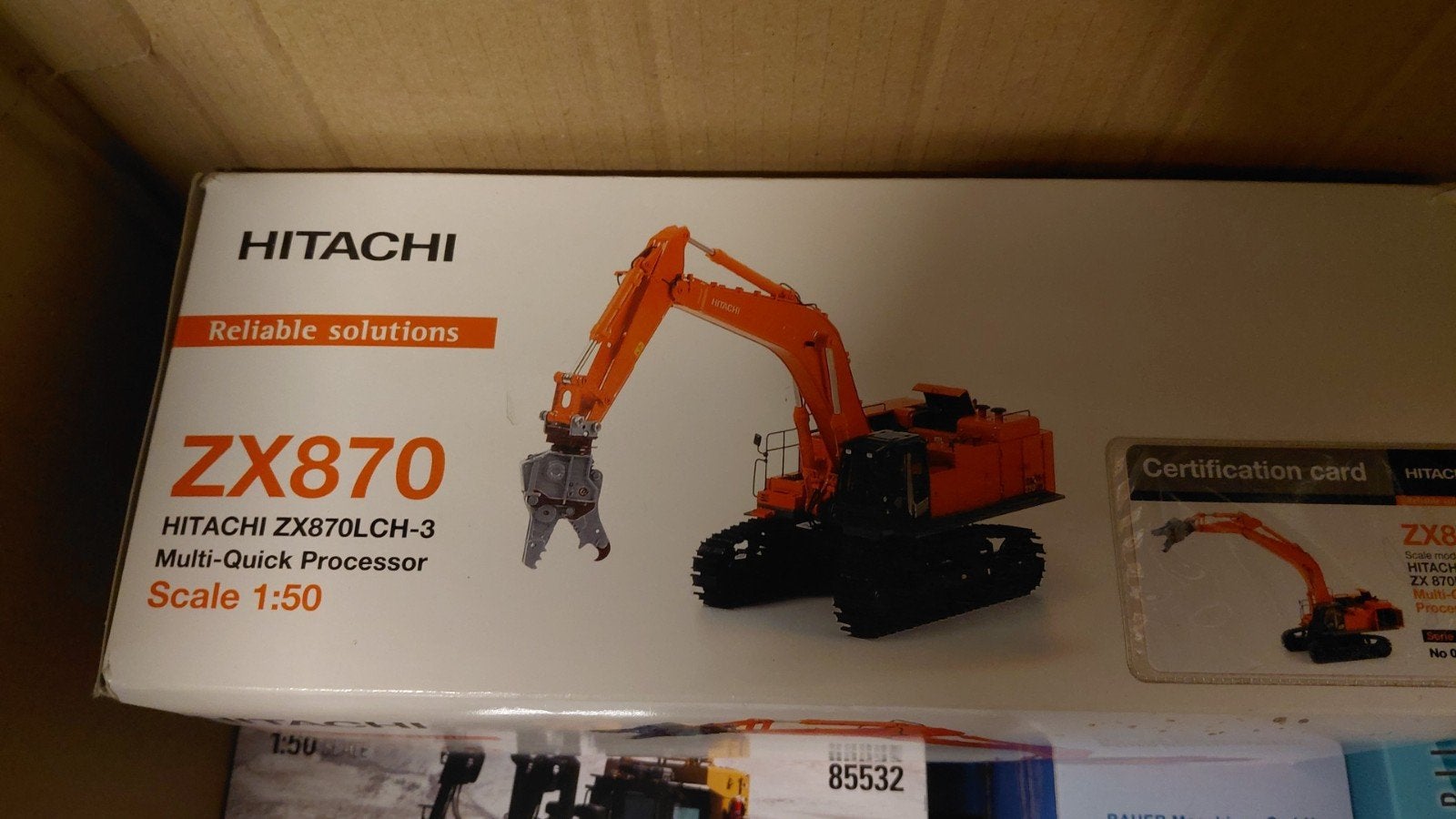 HITACHI ZX 870, Hobby en Vrije tijd, Ophalen of Verzenden, Gebruikt, Bus of Vrachtwagen, Tekno