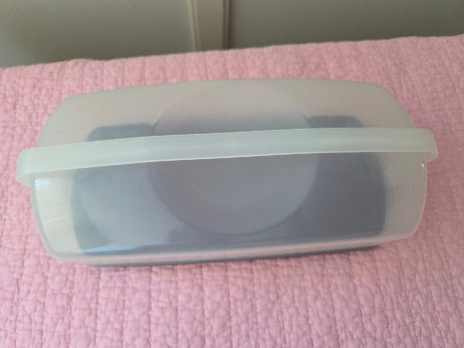Tupperware taartdoos / gebaksdoos met handvat, Ophalen of Verzenden, Nieuw, Paars, Overige typen