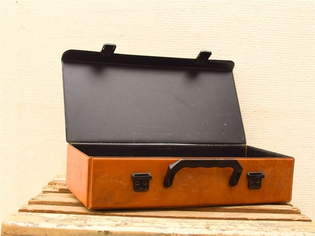 Vintage cassettebandjes koffer 51539, Ophalen of Verzenden