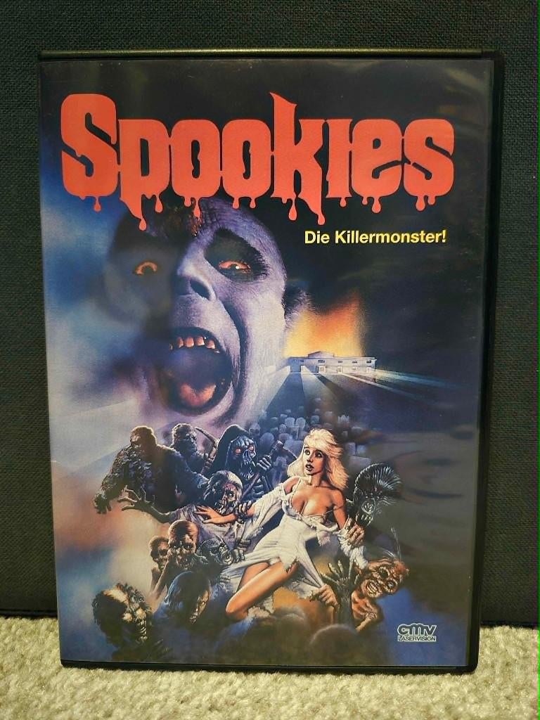 Spookies (felix ward / 1986), Cd's en Dvd's, Dvd's | Horror, Vanaf 16 jaar, Ophalen of Verzenden, Zo goed als nieuw, Monsters
