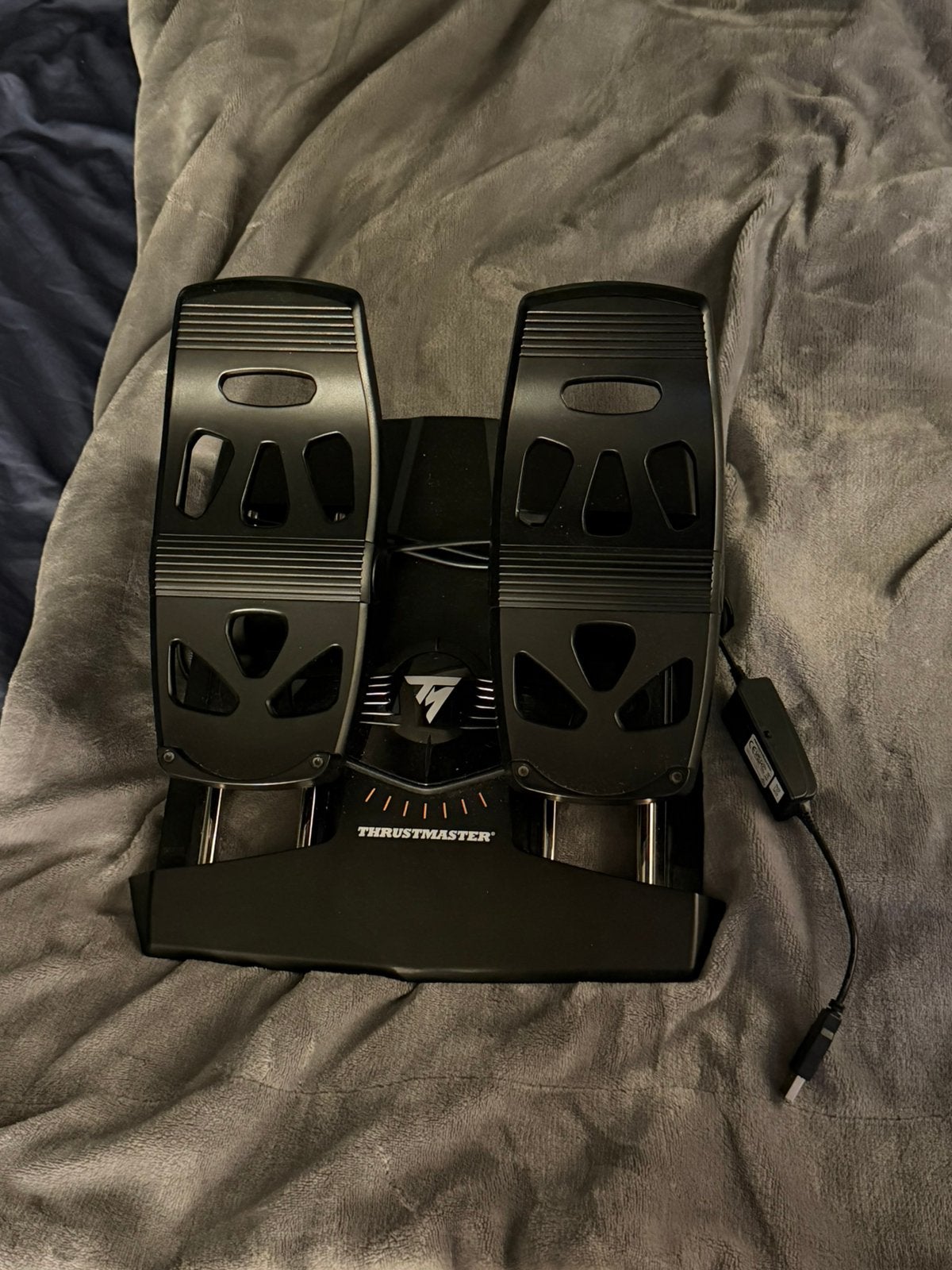 Thrustmaster t.flight rudder pedals, Computers en Software, Ophalen of Verzenden, Zo goed als nieuw