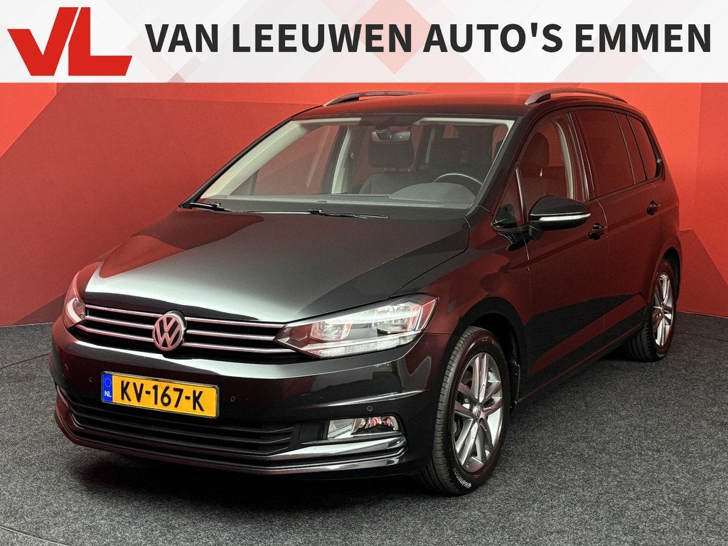Volkswagen Touran 1.6 TDI SCR Highline 7p, Auto's, Volkswagen, Voorwielaandrijving, Stof, Gebruikt, 4 cilinders