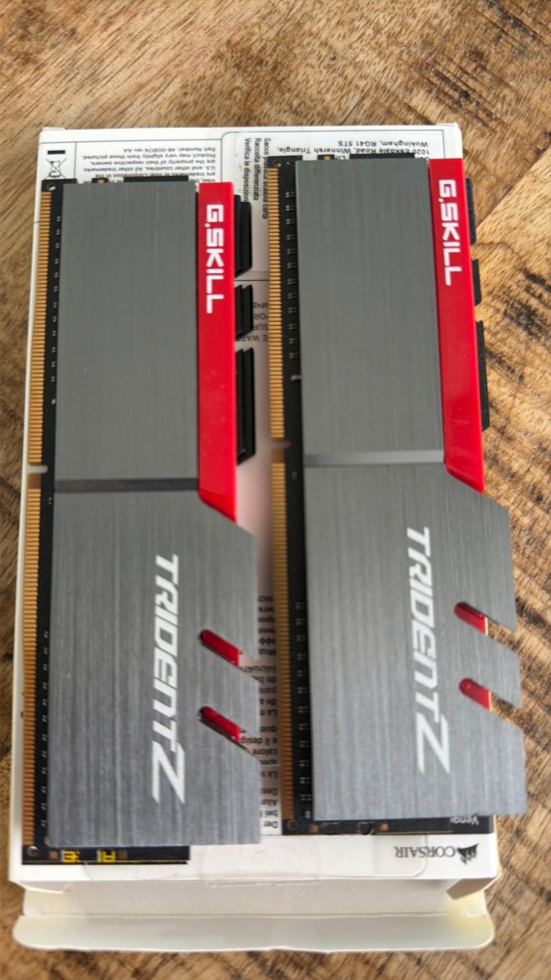 16GB G.Skill Trident Z DDR4-3600 CL15 Kit (2x8GB) – Topstaat, Ophalen, DDR4, Zo goed als nieuw, Desktop