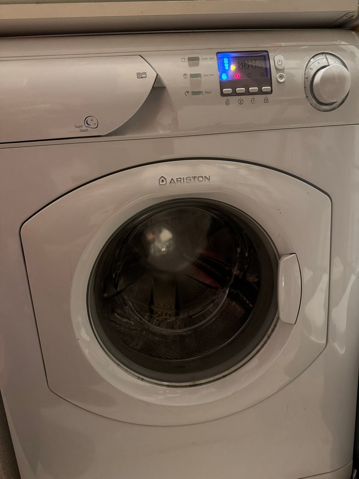 Ariston voorlader wasmachine - alleen Hoofdwas doet het nog, Ophalen, Gebruikt, Voorlader, 85 tot 90 cm