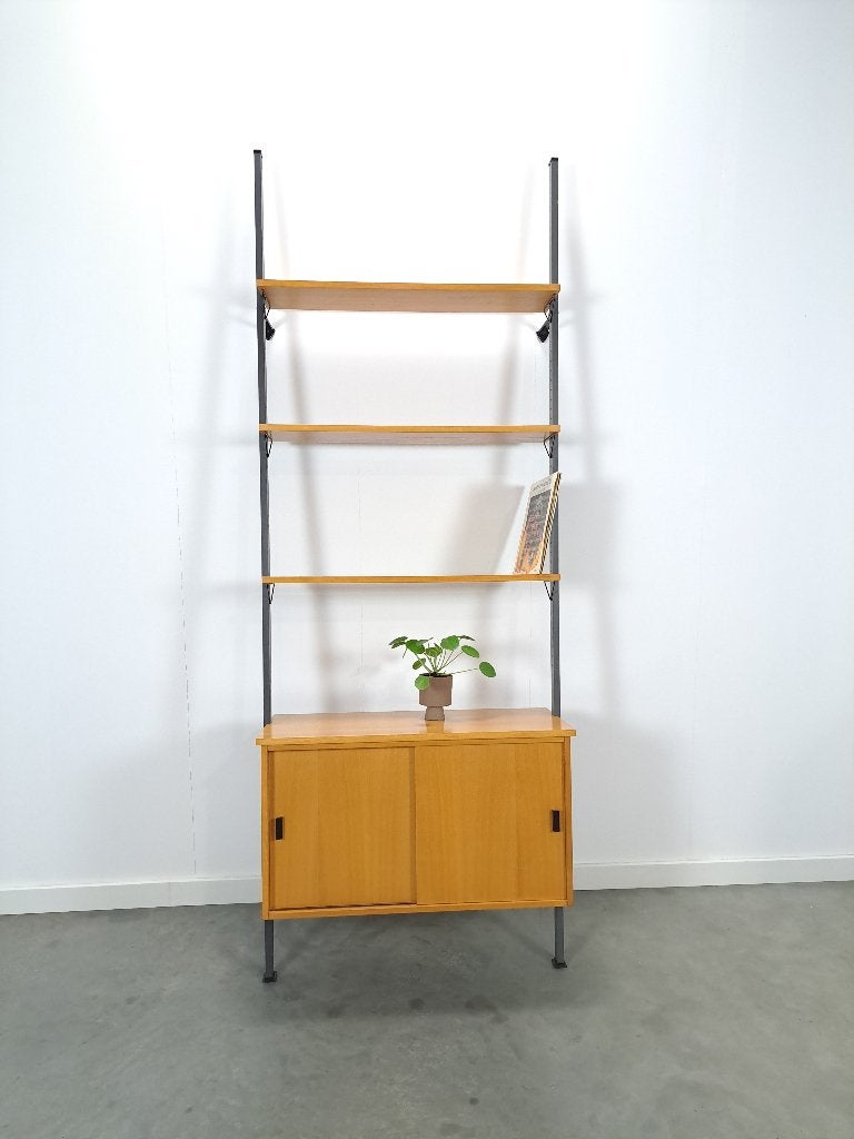 Design Olof Pira Sweden LP modulair wandsysteem, Overige houtsoorten, 200 cm of meer, Ophalen of Verzenden, Minder dan 150 cm