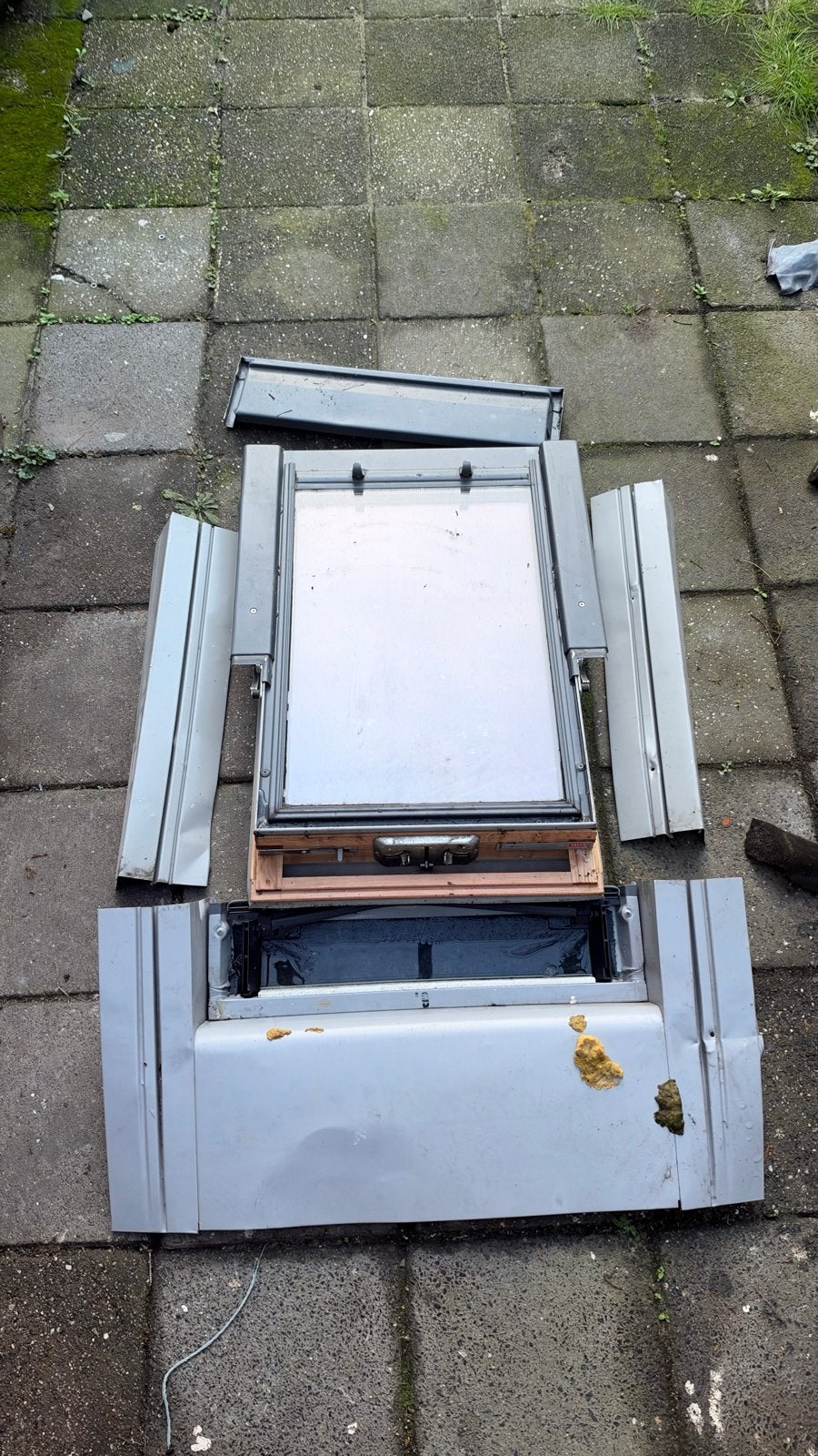 2 stuks Velux Dakraam GGL MK02 2030 - Gebruikt, Ophalen, Gebruikt, Dakraam, Minder dan 80 cm