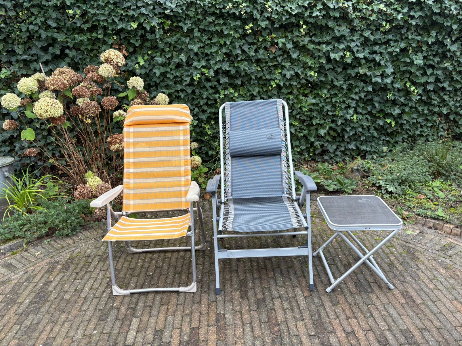 Tuinstoelen, Ophalen, Gebruikt, Kunststof, Inklapbaar