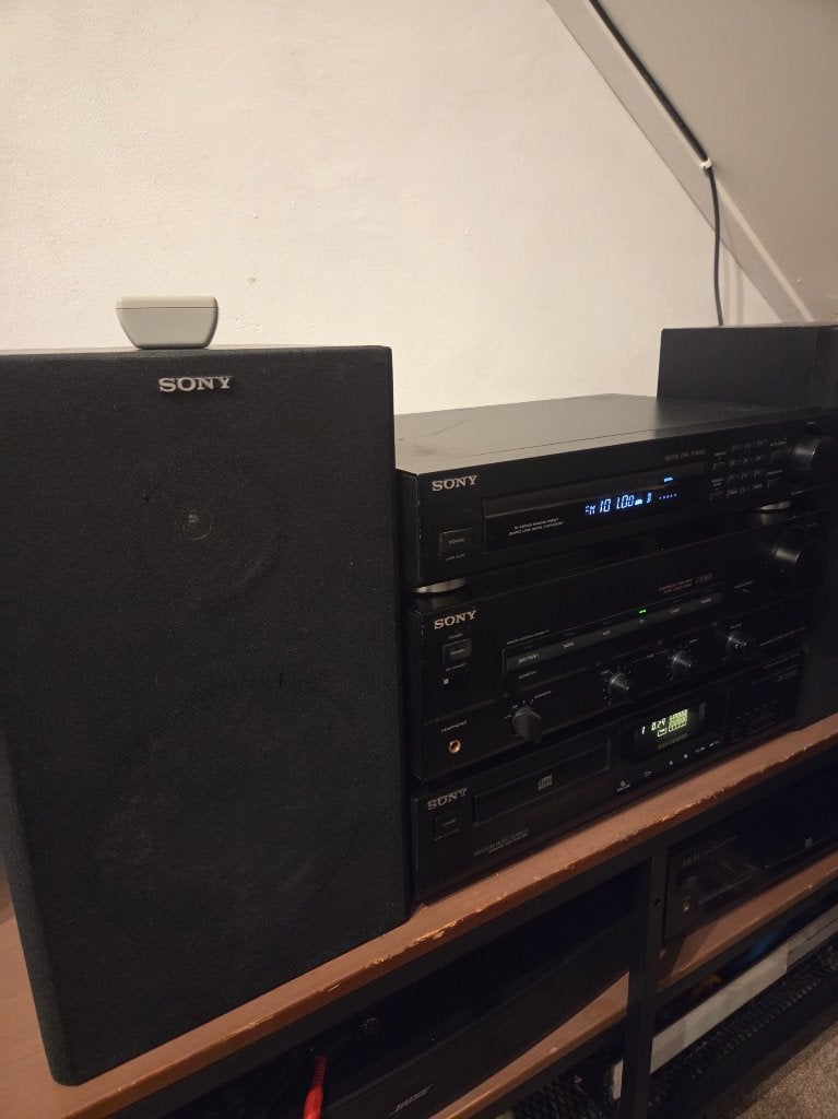Sony stereo set compleet met speakers, Ophalen, Tuner of Radio, Losse componenten, Zo goed als nieuw