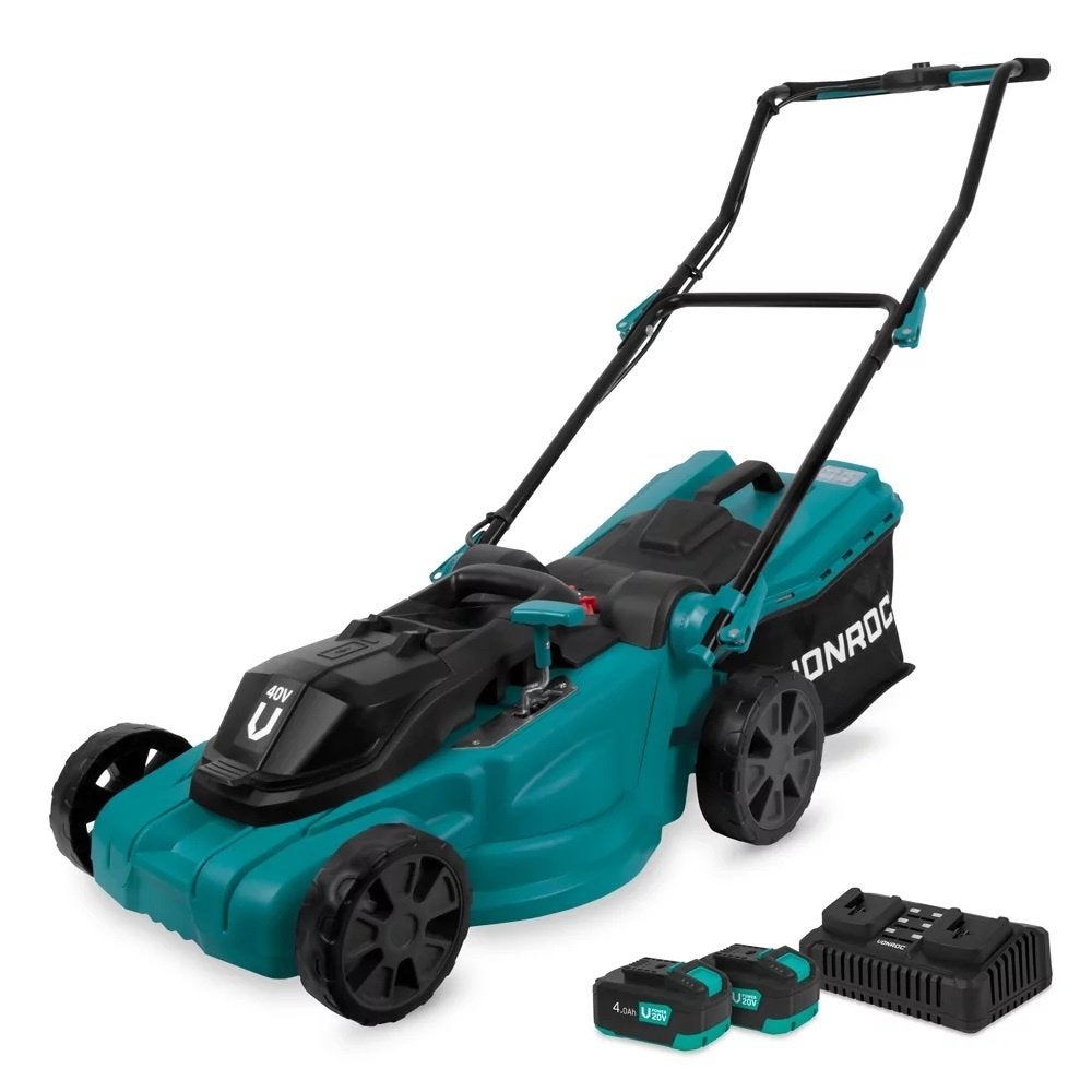 Vonroc Accu Grasmaaier - DEMO machine LM505DC, Ophalen, Cirkelmaaier, 30 t/m 39 cm, Accu-grasmaaier