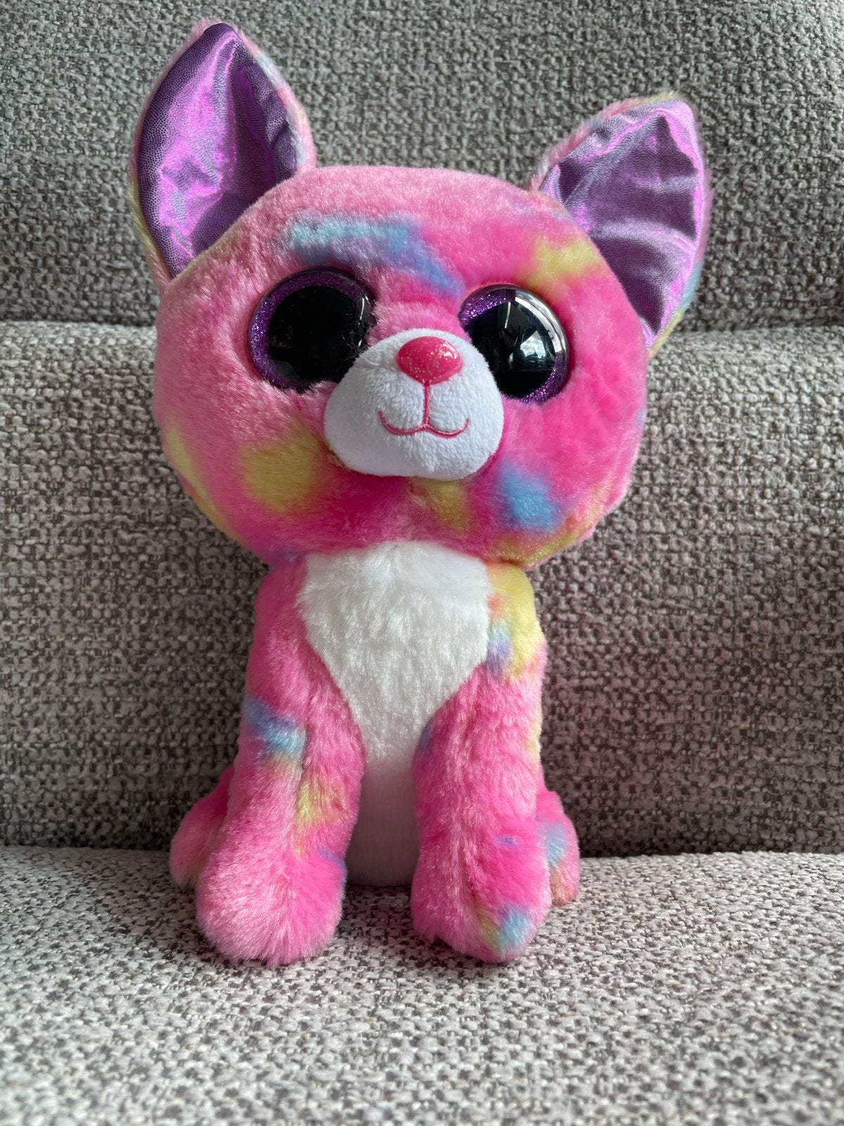 Ty Beanie Boo Cancun Chihuahua 24 cm, Middelgroot (20 tot 80 cm), Meerkleurig, Ty, Hond