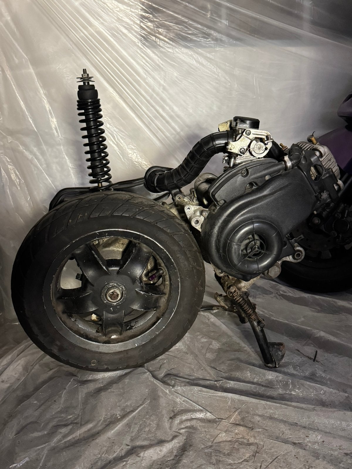 50cc 4t 2v piaggo motor blok, Ophalen, Gebruikt, Blok, Piaggio