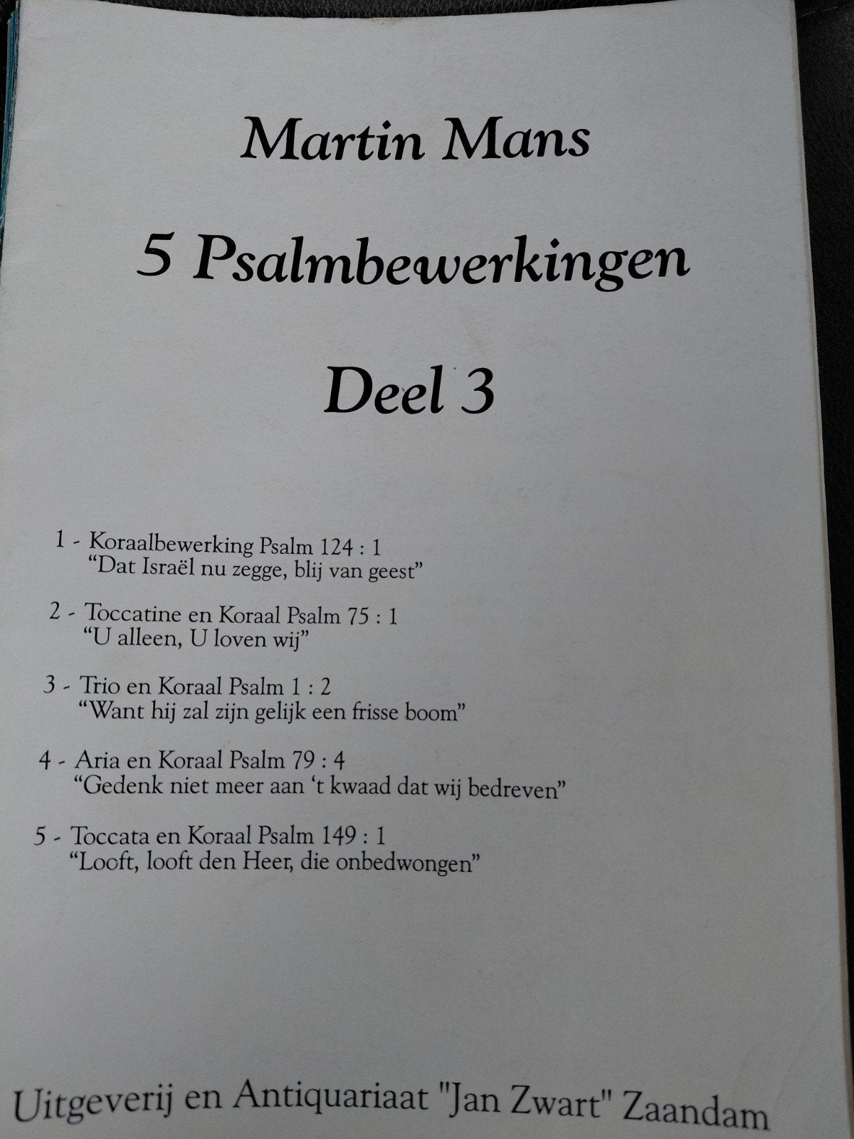 Martin Mans, Ophalen of Verzenden, Gebruikt, Artiest of Componist