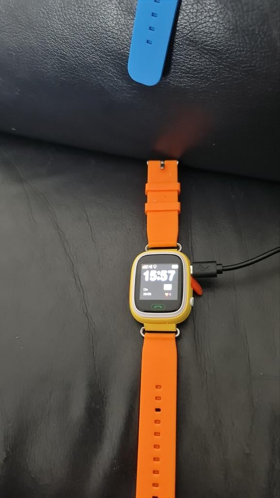 Kuus kinder Smartwatch met simkaart in doen 3 Stuks, Ophalen of Verzenden, Oranje, Android