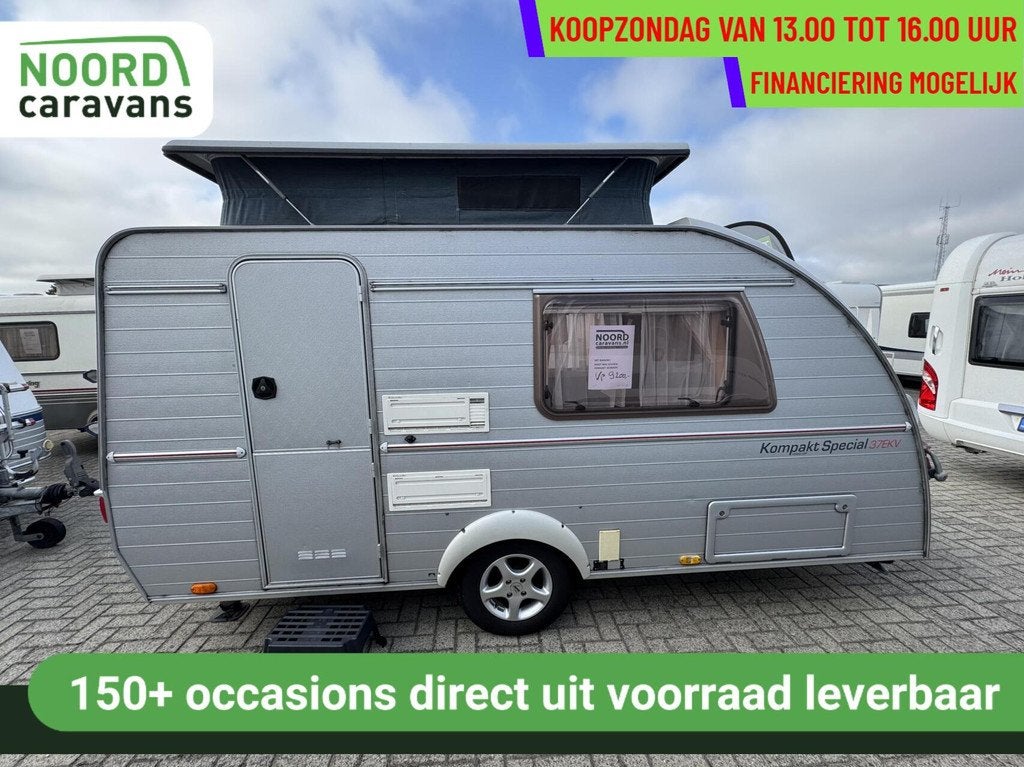 Kip KOMPAKT SPECIAL 37EKV, LENGTESLAPER, VOORTENT, TOILET, Kip, Tot en met 2, Bedrijf, Serviceluik