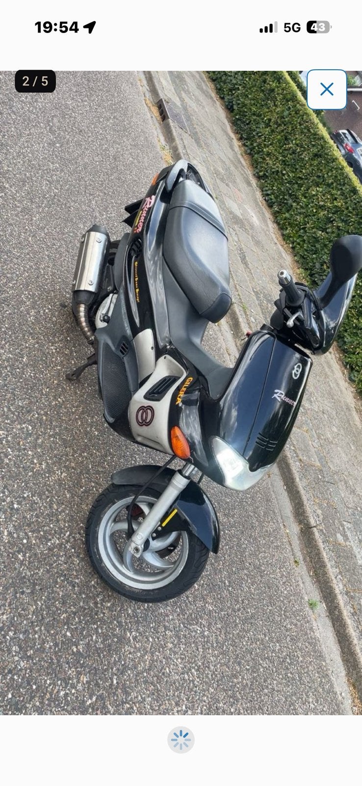 Gilera runner kappen set gezocht netjes, Fietsen en Brommers, Ophalen of Verzenden, Zo goed als nieuw, Benzine, Overige modellen