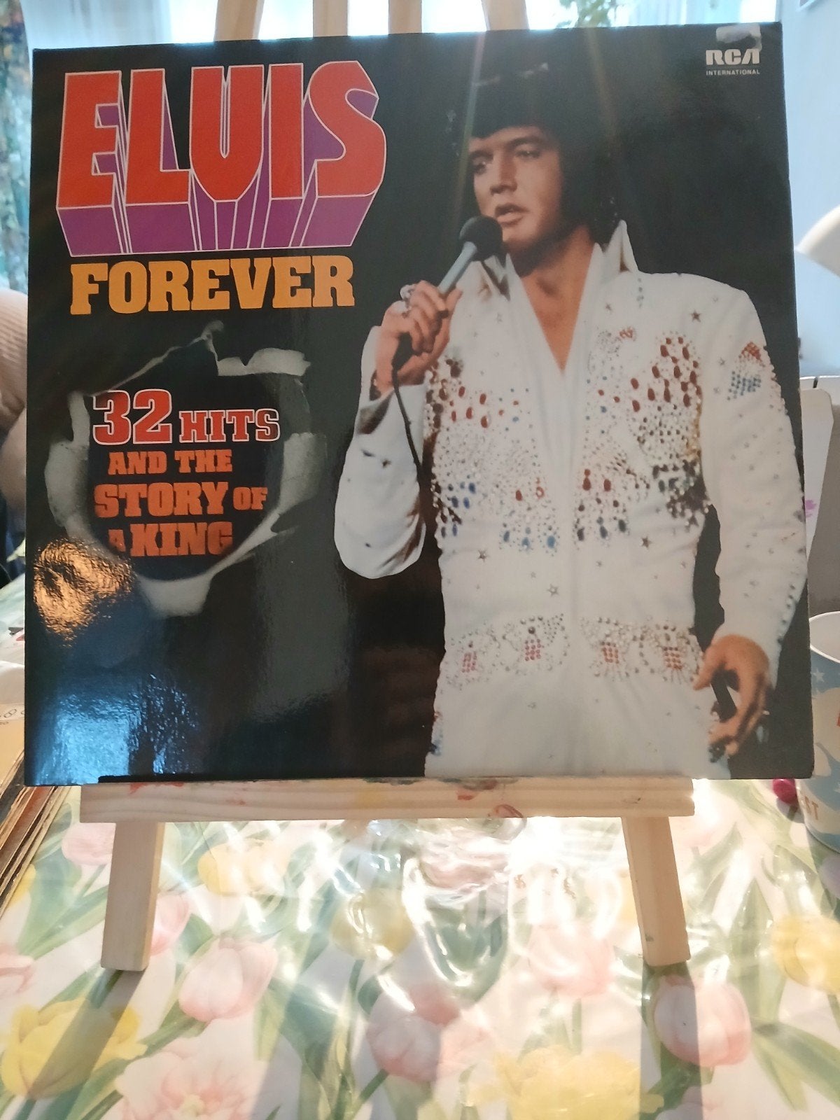 Elvis Forever - 32 Hits and the Story of a King LP, LP, Gebruikt, Ophalen of Verzenden, Complilatie