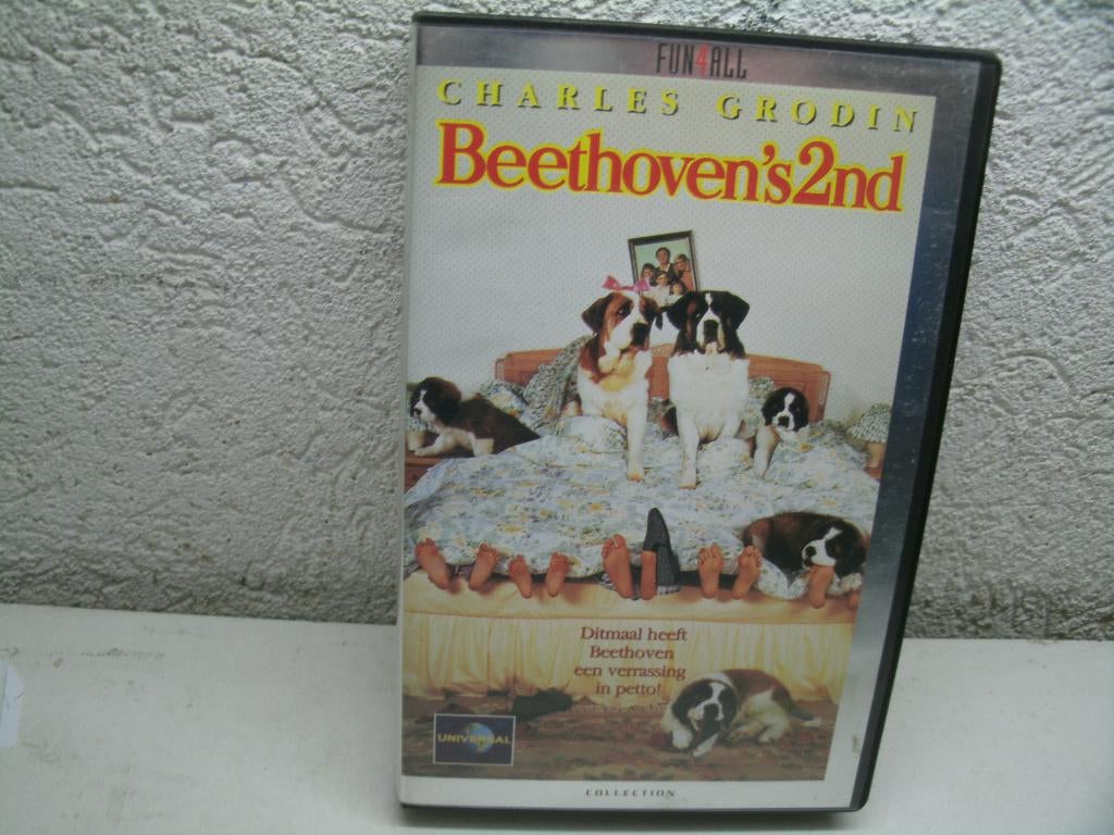vhs 145a beethoven 2 nd, Alle leeftijden, Ophalen of Verzenden, Zo goed als nieuw, Actie en Avontuur