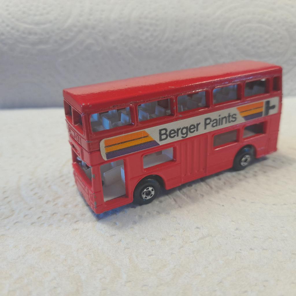 Matchbox Lesney "the Londoner" zgan, Ophalen of Verzenden, Zo goed als nieuw, Bus of Vrachtwagen