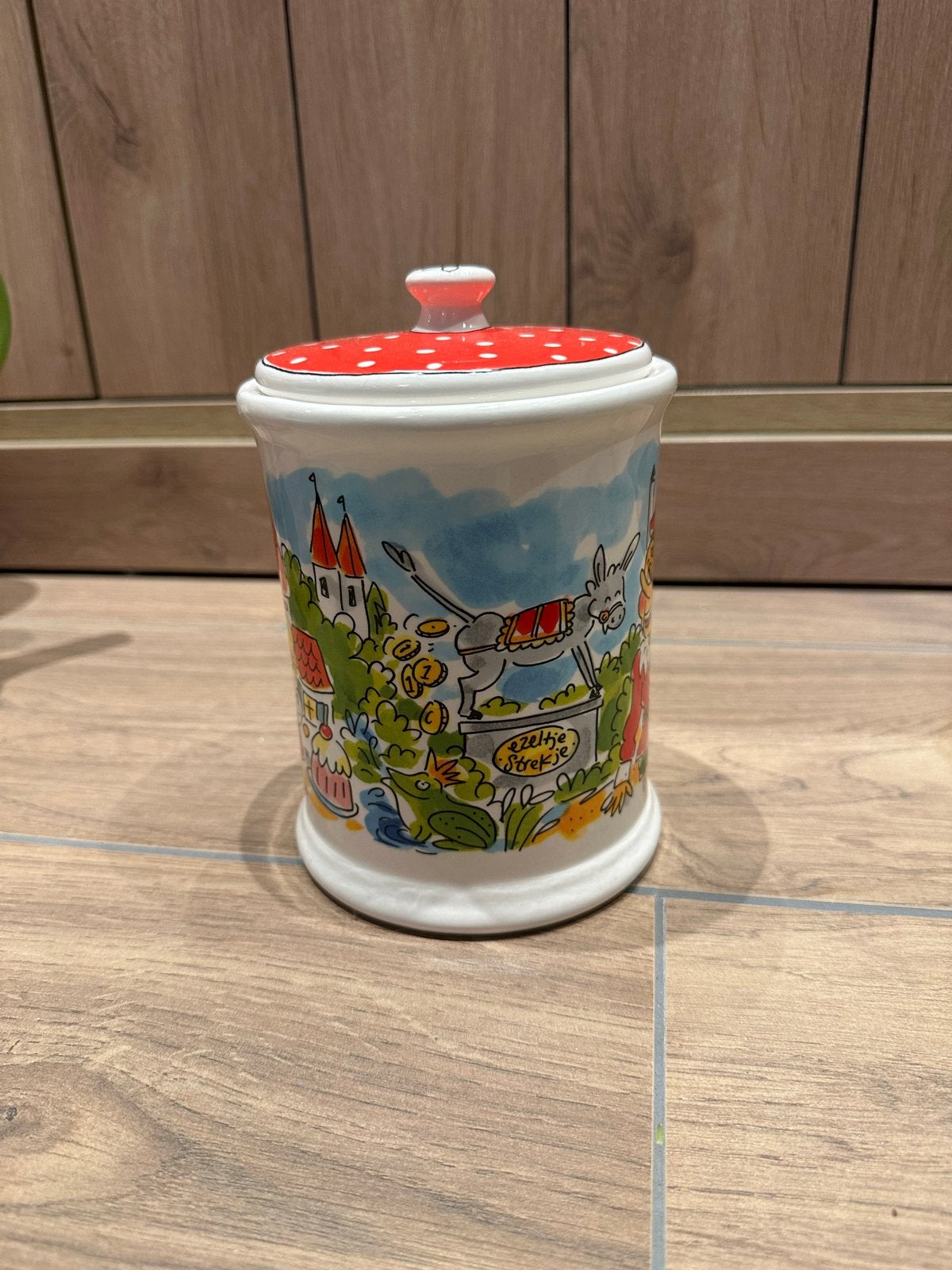 Efteling snoeppot Blond Amsterdam, Ophalen, Gebruikt, Gebruiksvoorwerp