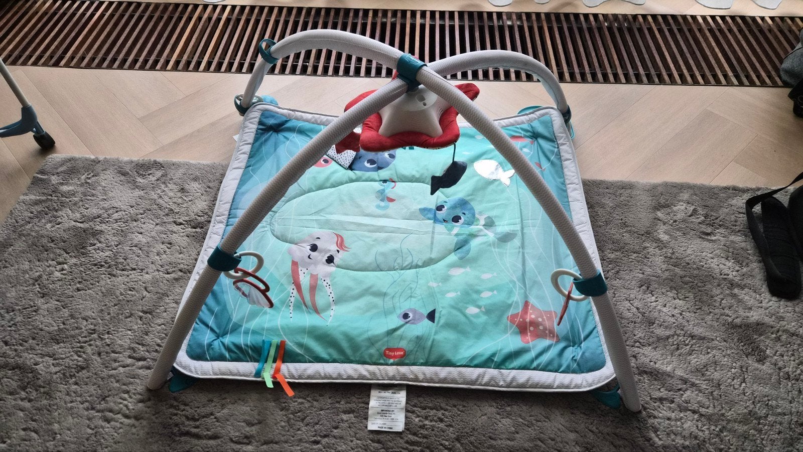 Baby speelkleed met muziek en diverse texturen, Ophalen, Gebruikt, Speelkleed, Met geluid