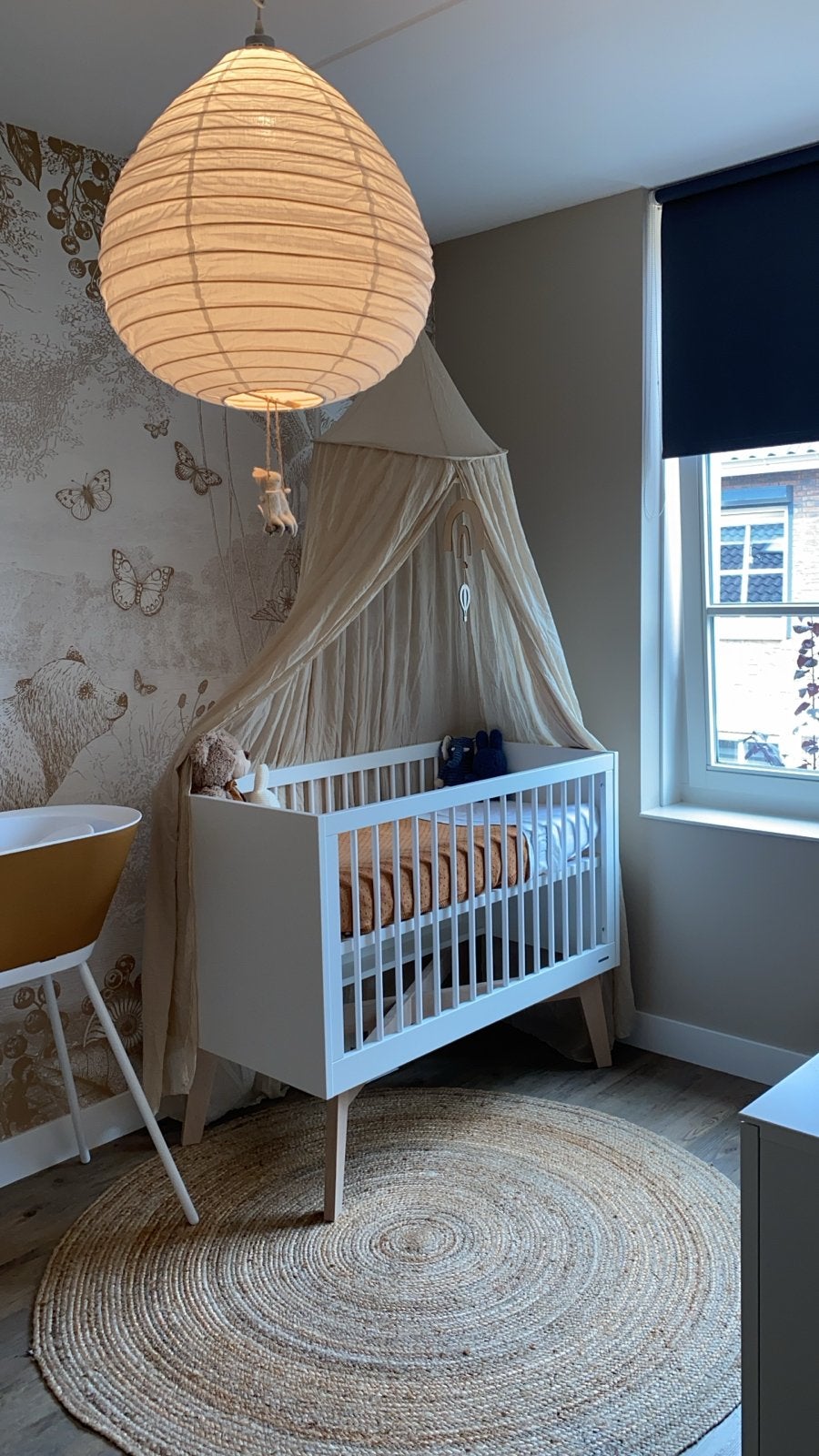 Kidsmill Sixties Babykamer Set: Kast, Ledikant, Commode, Ophalen, 50 tot 70 cm, 105 cm of meer, Commode