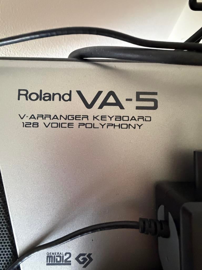 Roland VA-5 V-Arranger Keyboard met accessoires, Ophalen, Roland, Met standaard, 61 toetsen