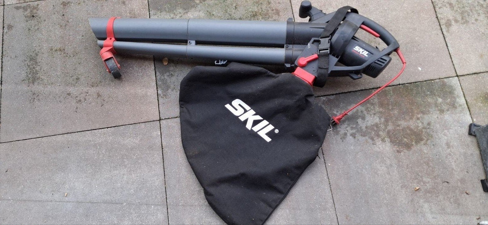 SKIL Bladblazer 2800W met Zuig- en Versnipperfunctie, Gebruikt, Met opvangzak, Handgedragen, Ophalen of Verzenden
