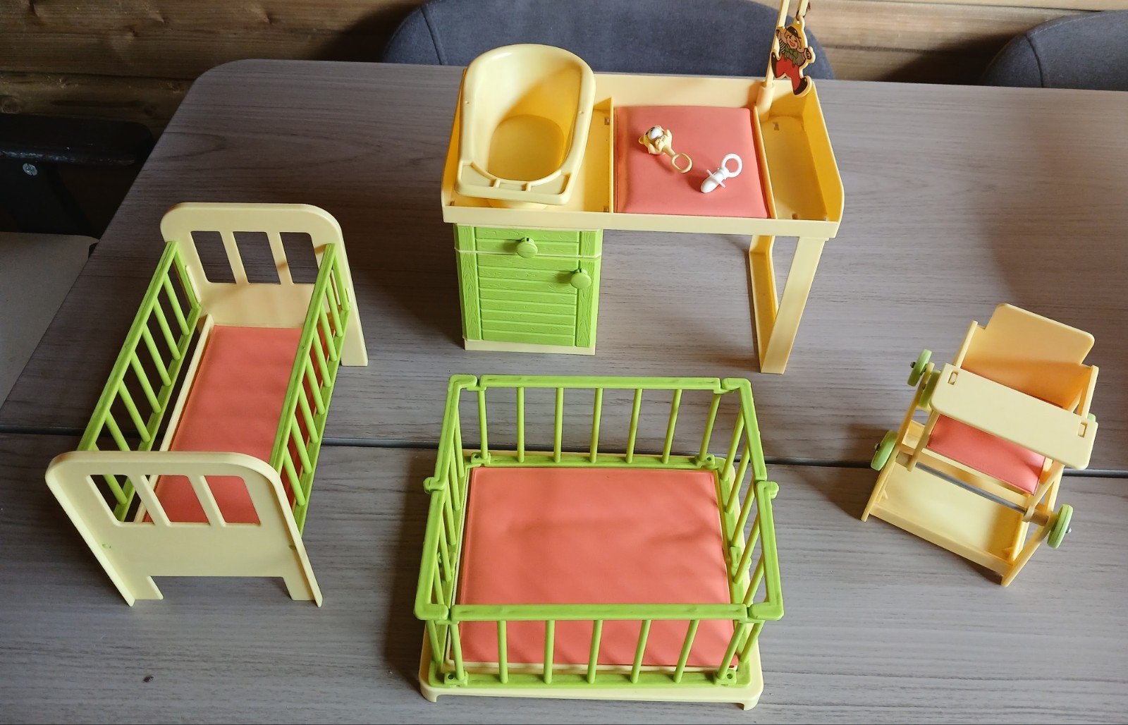 Nostalgie ten top! Complete FLEUR Babykamer Meubelset (Retro, Ophalen of Verzenden, Gebruikt, Jongen of Meisje