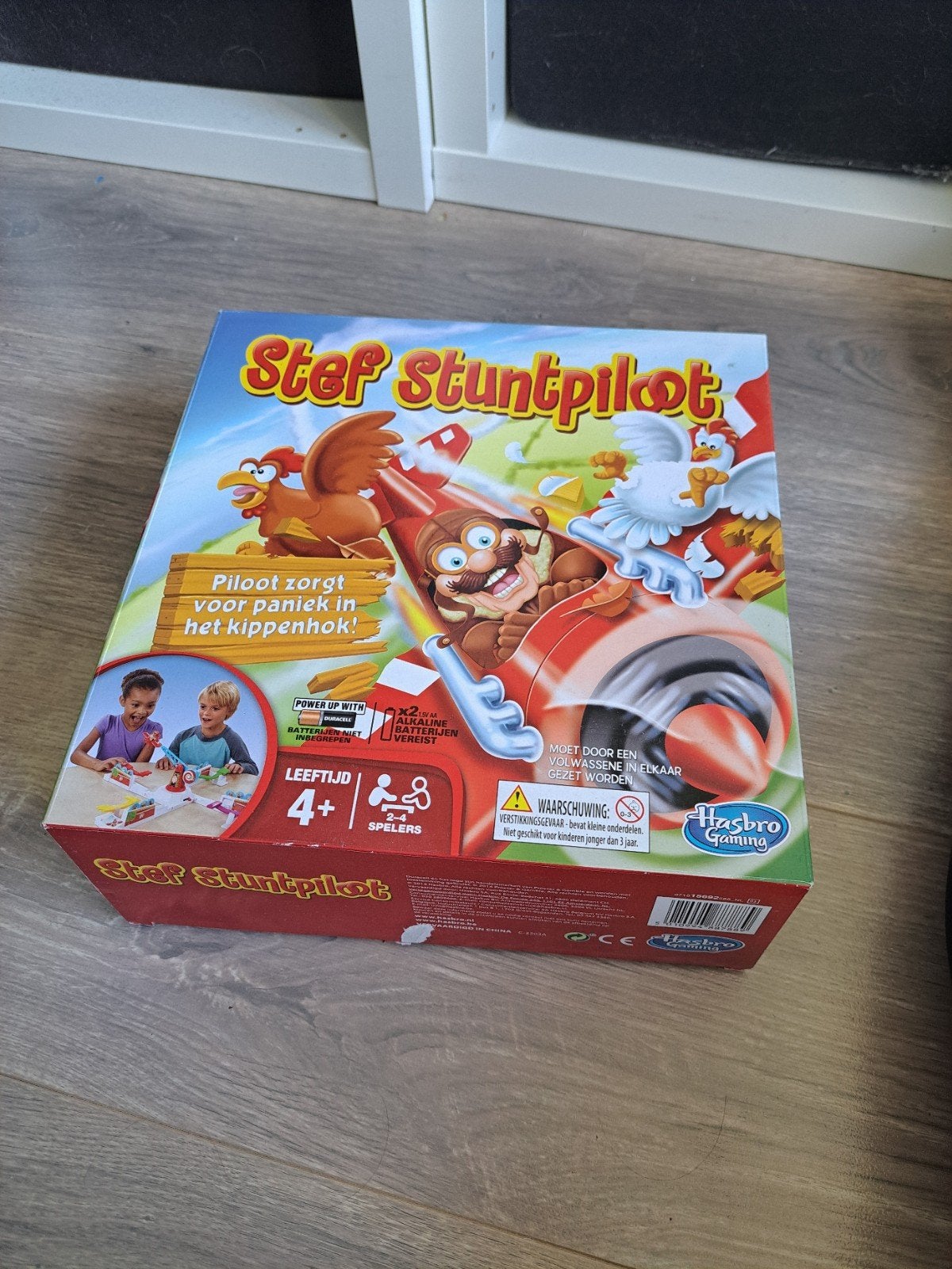 Stef Stuntpiloot - Compleet en in goede staat, Drie of vier spelers, Ophalen of Verzenden, Zo goed als nieuw, Hasbro Gaming