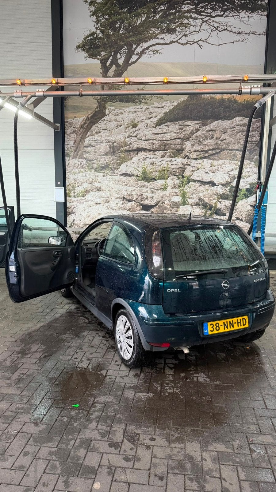 Opel Corsa 1.4 16V 3D 2003 AUTOMAAT/AIRCO, Auto's, 450 kg, 74 pk, 31 €/maand, 4 cilinders