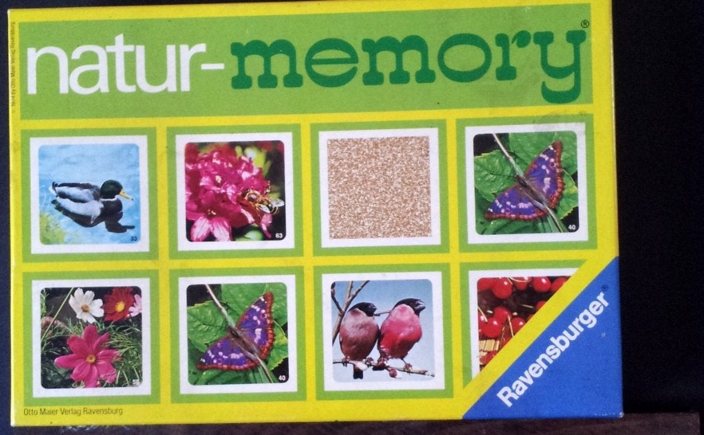 Natuur memory spel (917), Ophalen of Verzenden, Gebruikt, Puzzelen