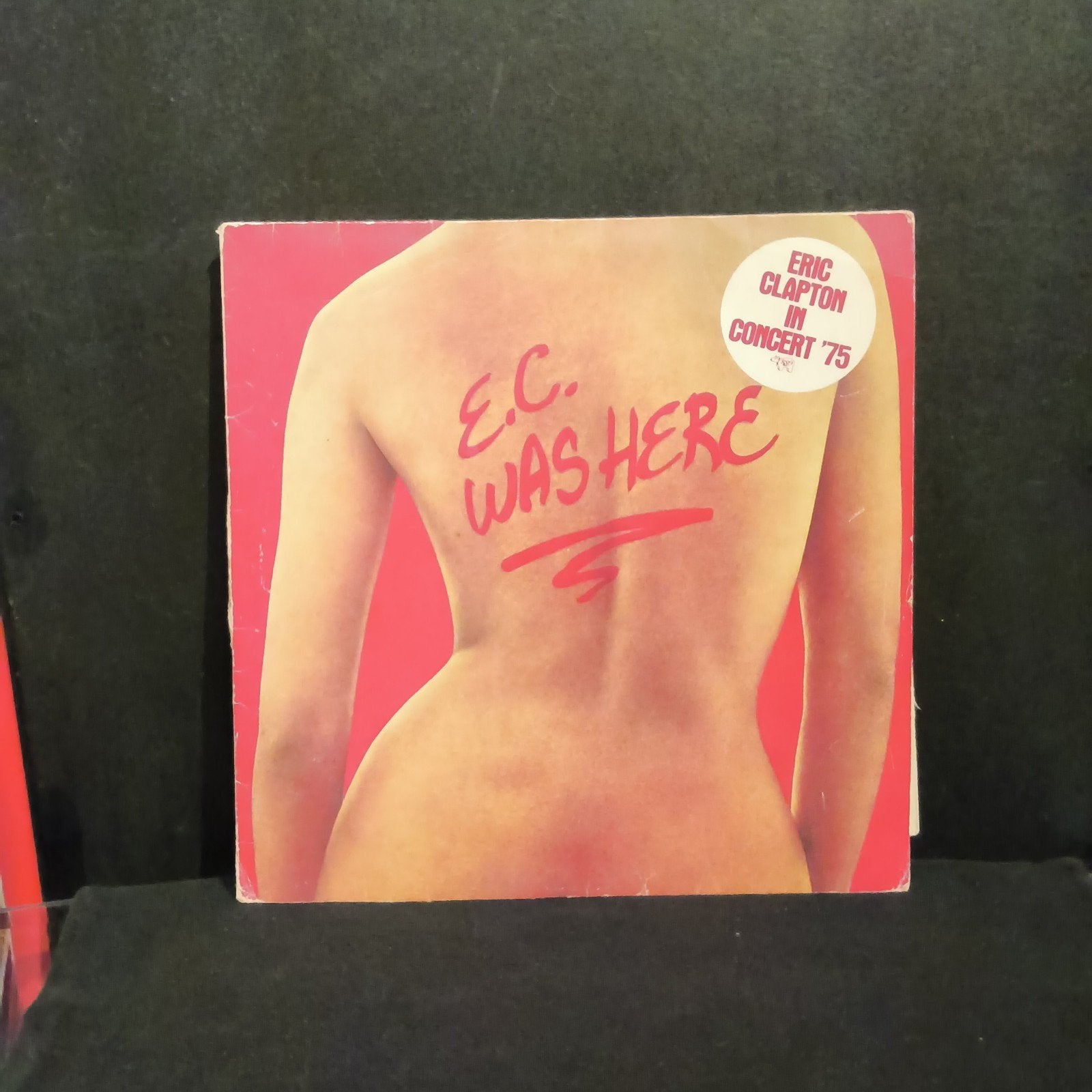 Lp- Eric Clapton- E.C.Was Here. Vaste prijs €7., Cd's en Dvd's, LP, Gebruikt, Ophalen of Verzenden, Blues