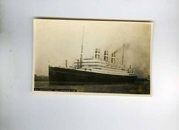 scheepvaart-HOLLAND.AMERIKA.LIJN-foto-statendam- 1929-sepia, Ophalen of Verzenden, Zo goed als nieuw, Boek of Tijdschrift