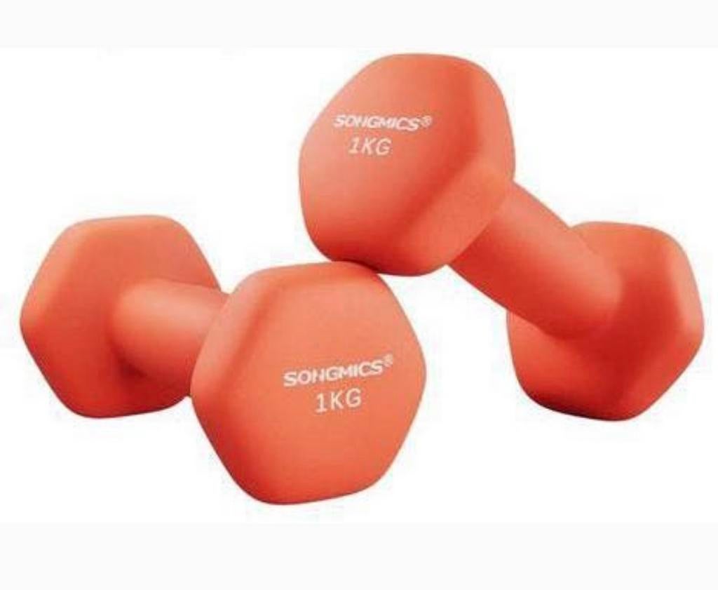 Dumbells 1kg, Ophalen of Verzenden, Zo goed als nieuw, Dumbbell