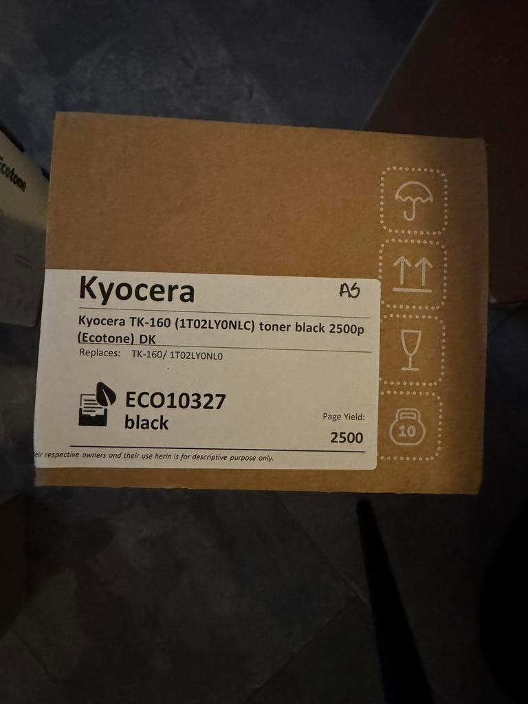 Nieuwe Kyocera TK-3160 (1T02T90NL0) zwarte toner cartridge., Ophalen of Verzenden, Zo goed als nieuw, Toner