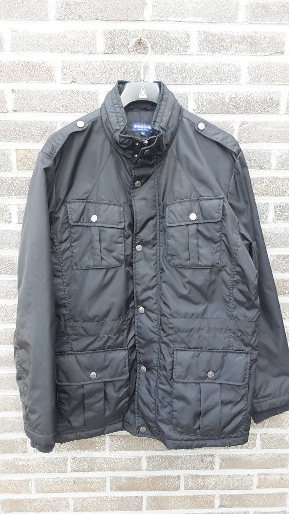 Zwarte herenjas, Ophalen of Verzenden, Nieuw, Maat 56/58 (XL), Zwart