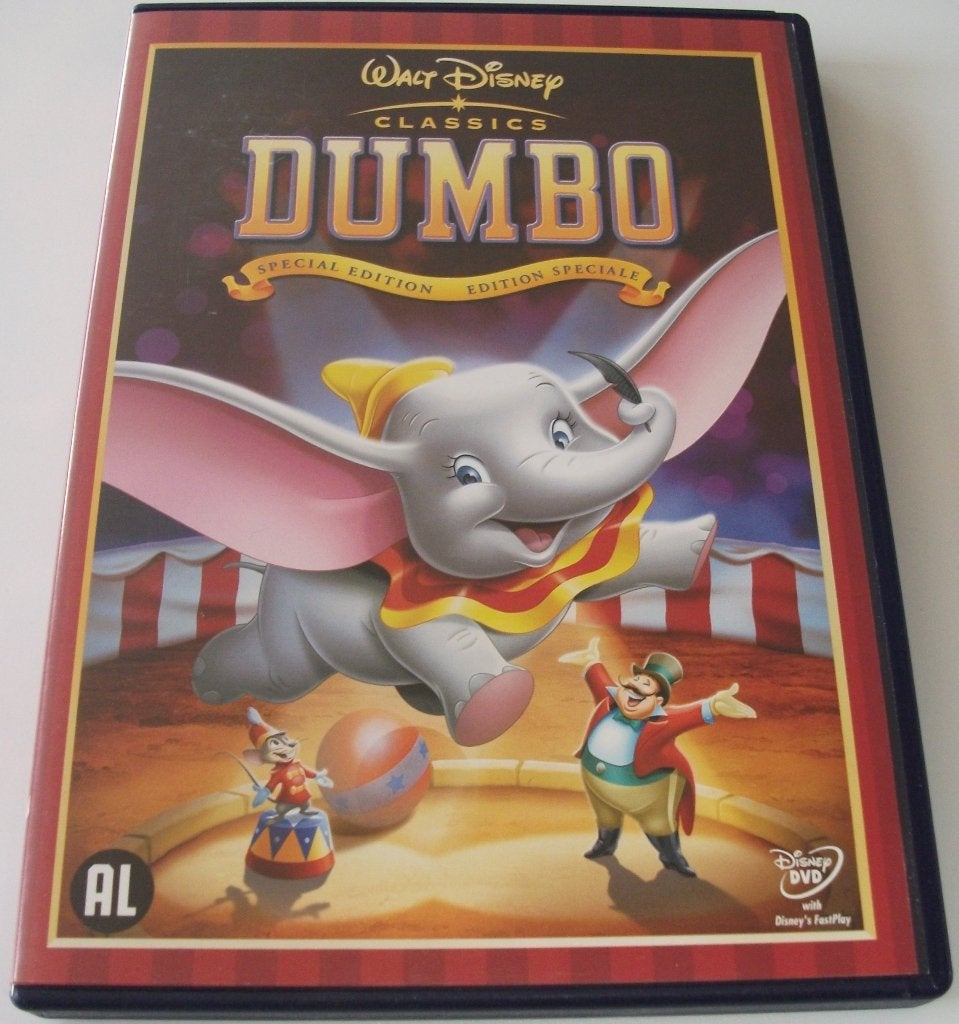 Dvd *** DUMBO *** Walt Disney, Avontuur, Nederlands, Ophalen of Verzenden, Zo goed als nieuw