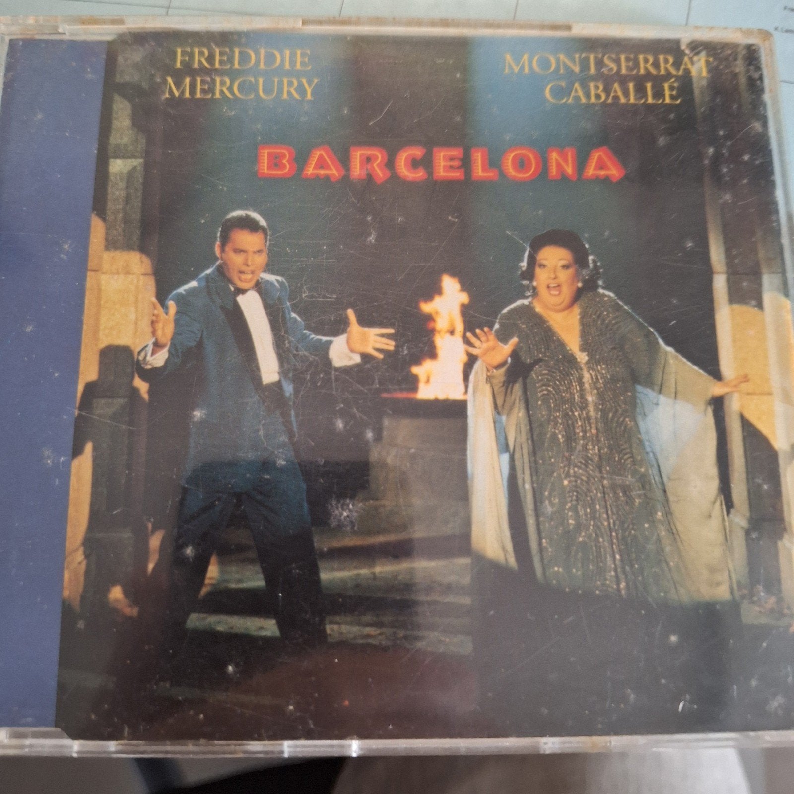 Freddie Mercury & Montserrat Caballé - Barcelona CD Single, Ophalen of Verzenden, Gebruikt, Pop
