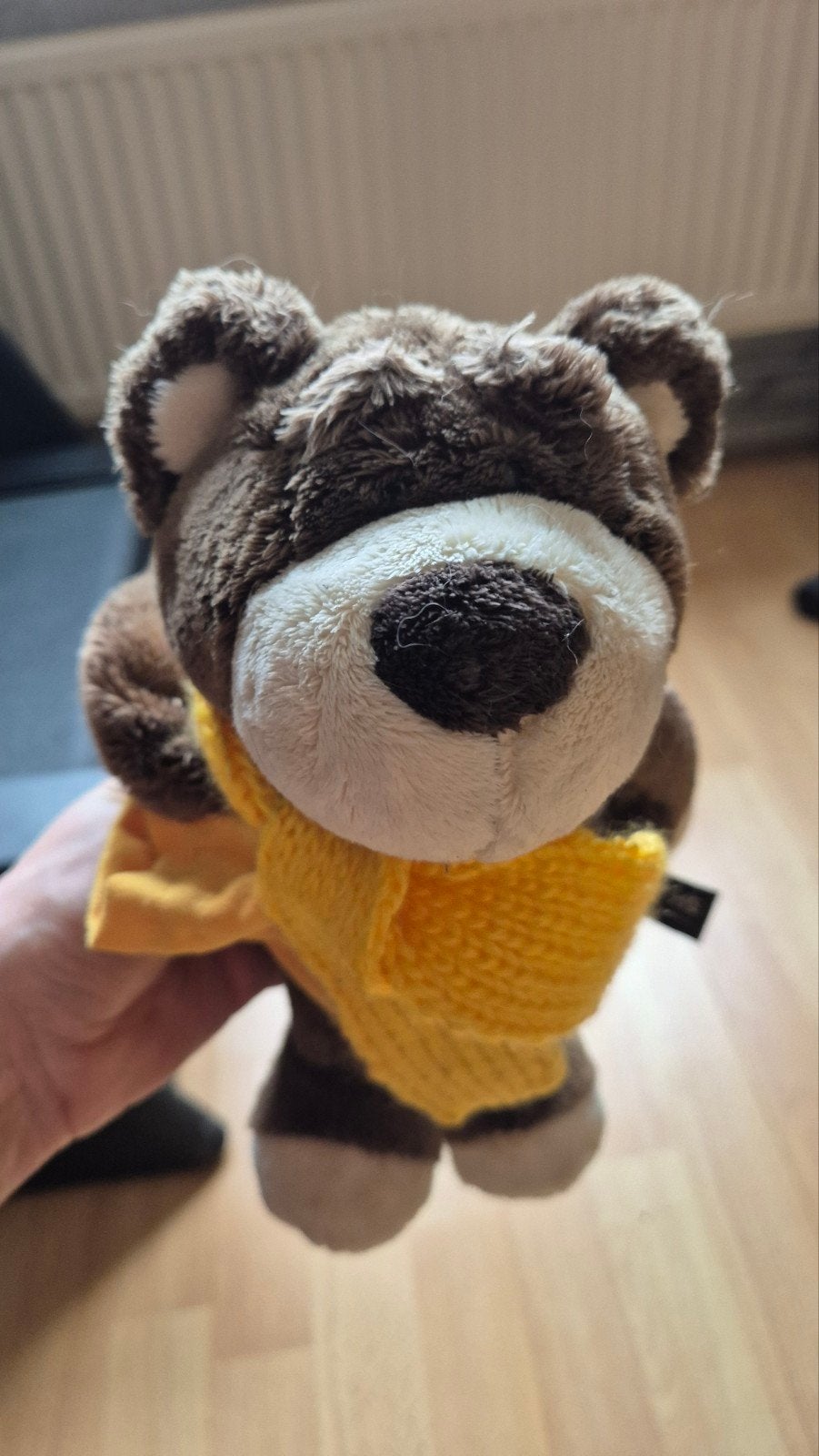 Een prachtige Goldsmiths beer, onbeschadigd, Verzamelen, Beren en Cherished Teddies, Ophalen of Verzenden, Zo goed als nieuw, Stoffen beer